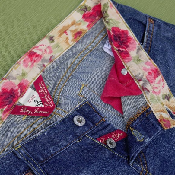 Lucky Brand Sweet Dream Jeans Size 8 Size 29 Long Length - Picture 9 of 12
